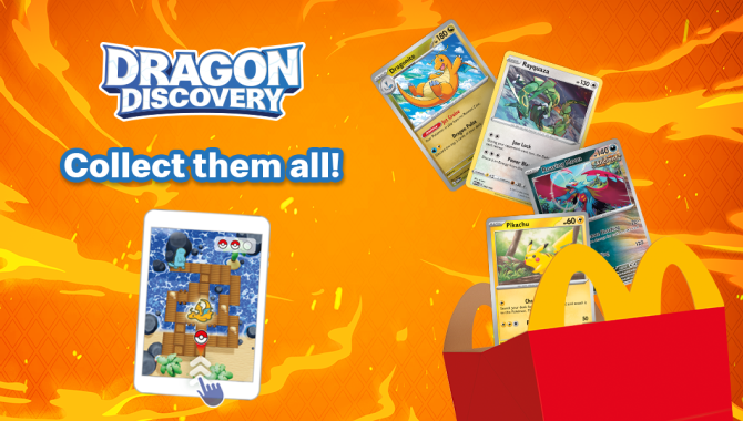 Now in your Happy Meal®: Pokémon Dragons 🔥 🐉