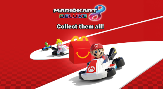 🏁 Now in your Happy Meal®: 10 cool Mario Kart toys*