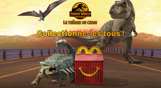 Maintenant dans ton Happy Meal® : les dinos de Jurassic World 🦖🦕