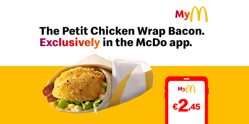 The new Petit Chicken Wrap Bacon is on a roll!