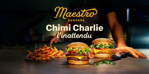 Bien relevé. Raffiné. Inattendu : le Maestro Chimi Charlie est dans la place.