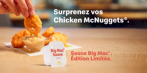  Amuse-toi à saucer avec notre sauce Big Mac® !