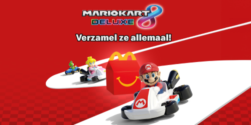 🏁 Nu in je Happy Meal®: 10 coole Mario Kart-speeltjes