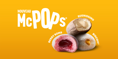 As-tu déjà goûté nos nouveaux McPops® ?