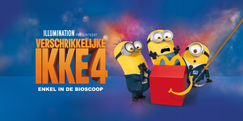 Nu in je Happy Meal®: megaleuke Minions* uit Despicable Me 4