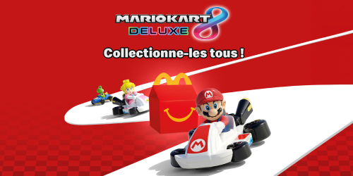 🏁 Maintenant dans ton Happy Meal® : 10 jouets Mario Kart super cools