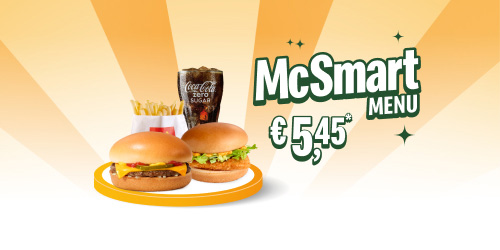 Het McSmart Menu komt weer verrassend uit de hoek!