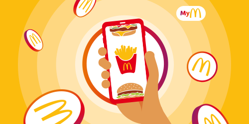 With MyM, your love for McDonald's® will pay off...more!
